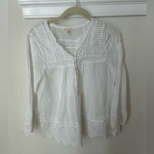 Rebecca Taylor White Top